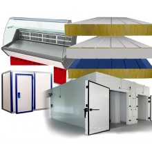 Холодильное и Морозильное Оборудование с Установкой.